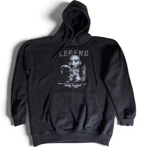 Kobe Bryant Legend VTG Hoodie Mens XL Black Mamba Tribute Sweatshirt 1978-2020